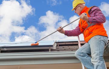 Smug Oak soft wash roof cleaning